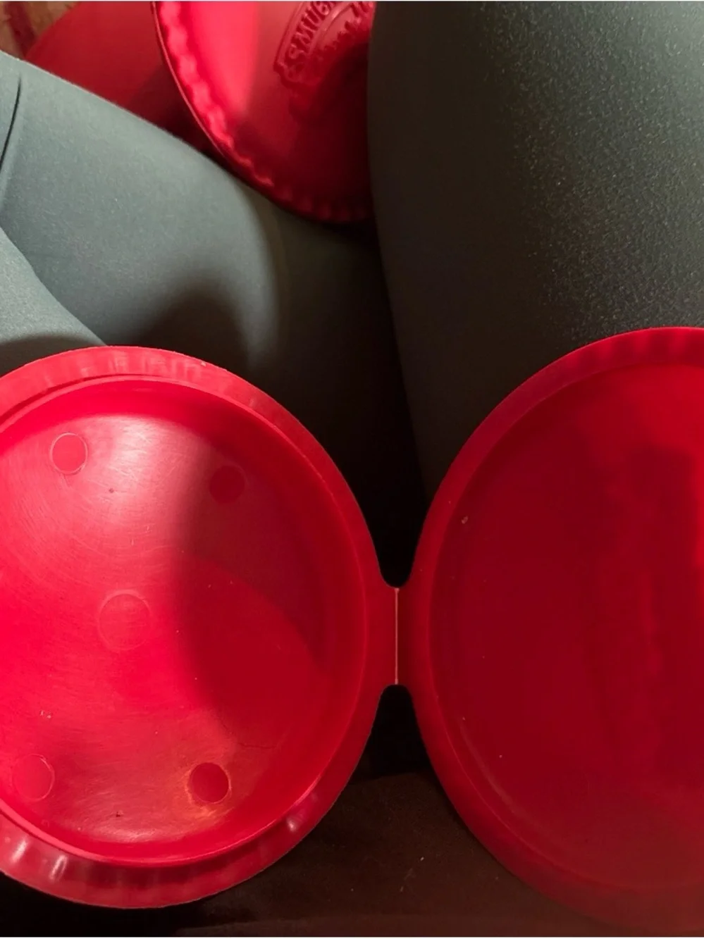 Smucker's Uncrustables Red sandwich holder